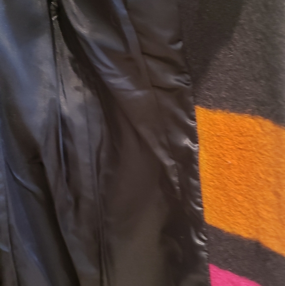 PLENTY Sz S Coat Wool Dusken Funnel Neck Coat - Picture 8 of 11